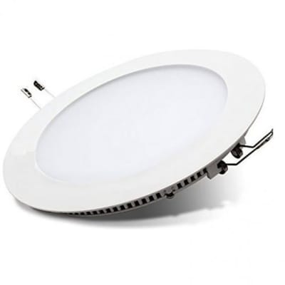 Panel Redondo Embutido 18W 6500K