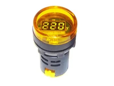 LUZ PILOTO VOLTIMETRO AMARILLO