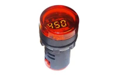 LUZ PILOTO VOLTIMETRO ROJO