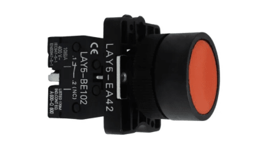 PULSADOR ARMADO ROJO 1NC (A34)