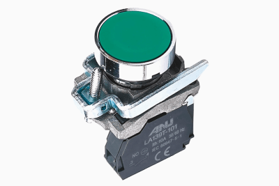 PULSADOR METALICO VERDE 2MM NO ANU
