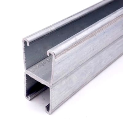 SOPORTE RECTO 42x42x500x2.5MM (DOBLE) GALV