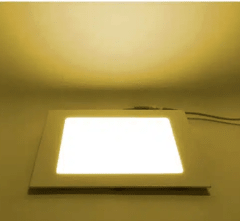 Panel Cuadrado Embutido 12W 3000K