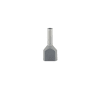 Terminal Ferrul Doble GRIS 2.5MM 14AWG1