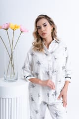 CONJUNTO MALVA PRINT NEGRO