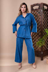 CHAQUETA TAMARA AZUL INTERMEDIO