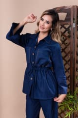 CHAQUETA TAMARA AZUL OSCURO