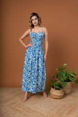 VESTIDO CLARA AZUL PRINT