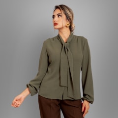 BLUSA SARAHI VERDE OLIVO