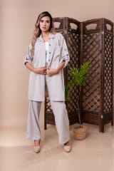 CAMISA REBECA BEIGE ARENA