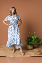 VESTIDO MELIA CELESTE