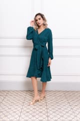 VESTIDO CLAIRE VERDE COBALTO