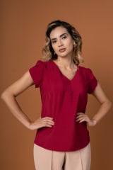 BLUSA RUBY BORGOÑA