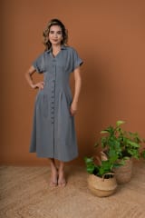 VESTIDO VICTORIA PLATA