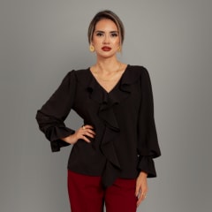 BLUSA CRISTINA NEGRO