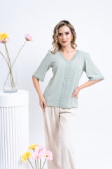 BLUSA CELESTIA VERDE