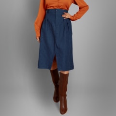 FALDA VALENCIA AZUL JEAN