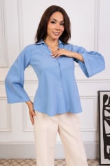 BLUSA FIORELLA ACERO