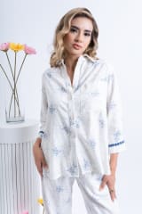 CONJUNTO MALVA PRINT ACERO