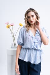 BLUSA ROSALINE CELESTE PRINT