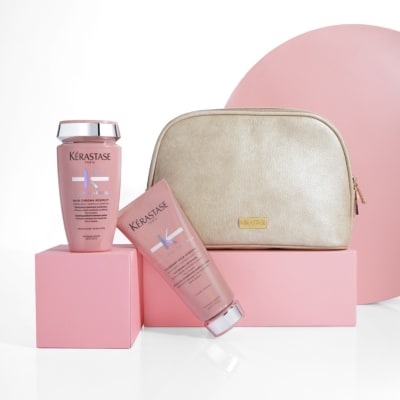 Pack Kerastase Chroma Absolu Mantenimiento Color – Shampoo + Acondicionador + Neceser