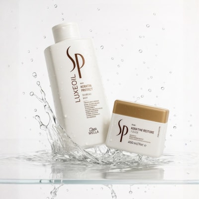 Wella Professionals SP Luxe Oil Pack XL Shampoo 1000 ml + Mascarilla 400 ml