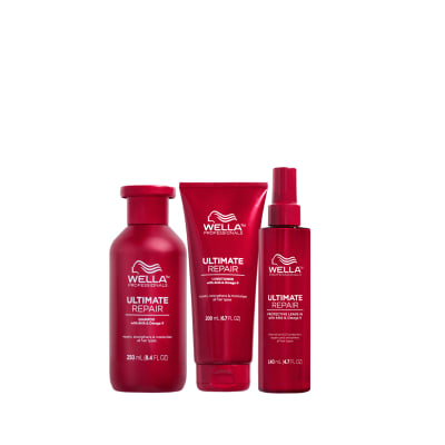 Wella Professionals Ultimate Repair Pack Shampoo + Mascarilla + Leave-In Reparador