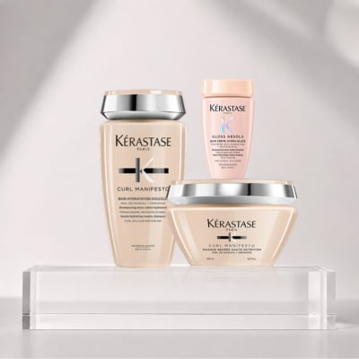 Kerastase Curl Manifesto Pack Shampoo 250ml + Mascarilla 200ml + Travel Size