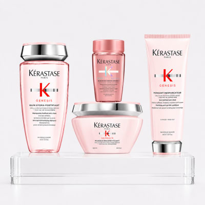 Kerastase Genesis Pack Cabellos Debilitados Shampoo 250 ml + Acondicionador 200 ml + Mascarilla 200 ml + Travel