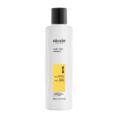 Nioxin Sistema 1 Shampoo Cabello Natural con Adelgazamiento Leve 300 ml