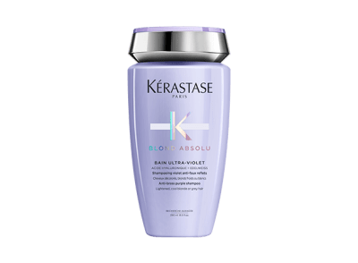 Shampoo Kérastase Blond Absolu Ultra Violet cabello para rubio con mechas 250ml