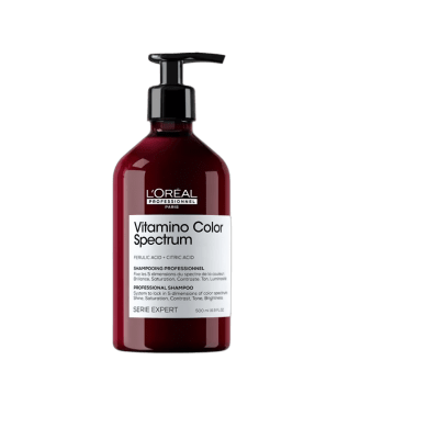 Loreal Shampoo Vitamino Color Spectrum cuidado avanzado del color 500ml