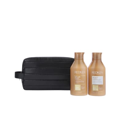 Pack Duo Redken All Soft – Shampoo 300 ml, Acondicionador 300 ml + Neceser de regalo
