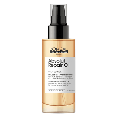 LOreal Professionnel Absolut Repair Oil 90 ml – Aceite Reparador Profesional para Cabello Dañado