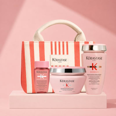 Kerastase Genesis pack anticaída shampoo 250 ml + mascarilla 200 ml + travel size