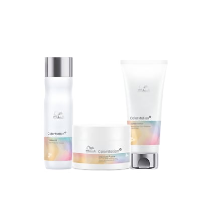 Wella Professionals ColorMotion+ Pack Shampoo + Acondicionador + Mascarilla Cabello Teñido