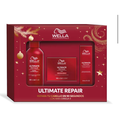 Pack Wella Ultimate Repair – Shampoo, Mascarilla + Miracle Hair Rescue 30ml