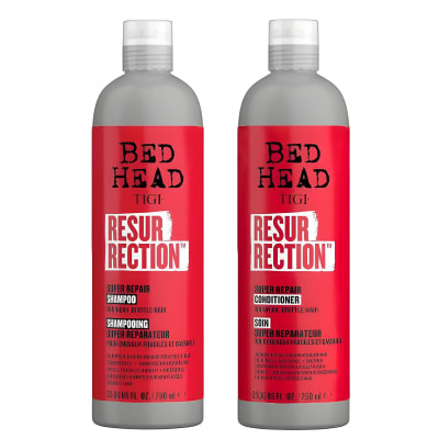 TIGI Bed Head Dúo Resurrection Shampoo 750 ml + Acondicionador 750 ml Reparador