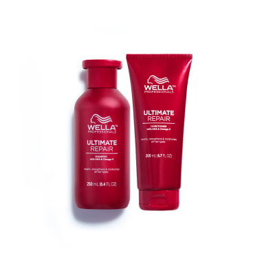 Dúo Wella Ultimate Repair Shampoo 250ml + Conditioner 200ml