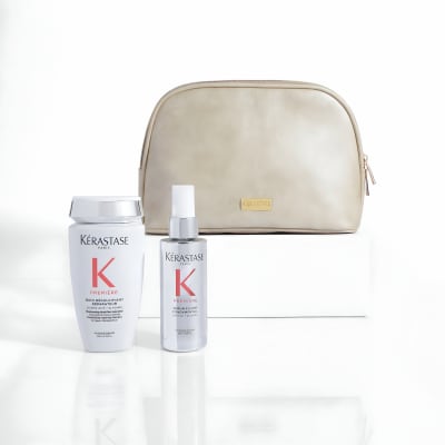 Kerastase Premiere Pack Reparación Cabello Dañado Shampoo 250ml + Serum 90ml + Neceser