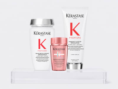 Kerastase Premiere Pack Cabello Dañado Shampoo 250 ml + Fondant 200 ml + Travel