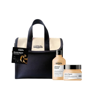 Pack L’Oréal Professionnel Absolut Repair – Shampoo + mascarilla + Neceser de regalo