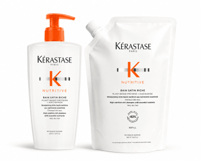 Kerastase Nutritive PacK XL  Bain Satin Riche 500 ml + Refill Bain Satin Riche 500 ml