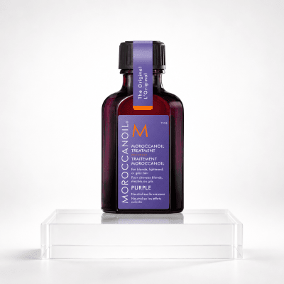 Moroccanoil Treatment Purple para Cabello Rubio, Decolado o Canoso Travel 25 ml