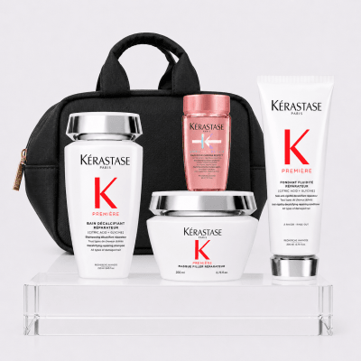Kerastase Premiere Reparación Shampoo 250 ml + Mascarilla 200 ml + Acondicionador 200 ml + Travel