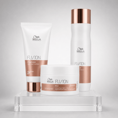 Wella Professionals Fusion Pack Shampoo 250 ml + Acondicionador 200 ml + Mascarilla 150 ml