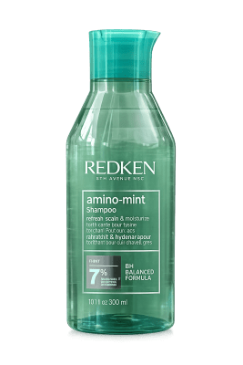 Redken Amino Mint Shampoo refrescante purificante cuero cabelludo graso 300 ml