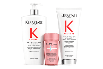Kerastase Premiere pack XL Bain Decalcifiant Reparateur 500 ml + Fondant Fluidite Reparateur 200 ml + Mini Talla de Regalo