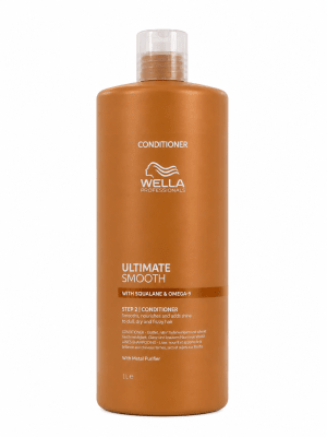 Wella Ultimate Smooth acondicionador nutritivo anti frizz 1000 ml