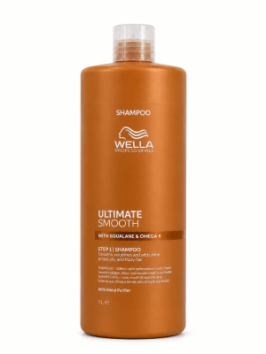 Wella Ultimate Smooth shampoo nutritivo anti frizz 1000 ml